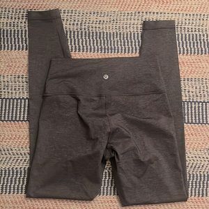 Lululemon leggings lavander gray size 8